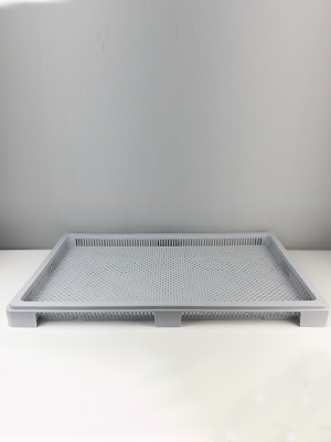 Gray Vented Trays Size 29 inches x 19 inches